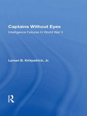 cover image of Captains Without Eyes